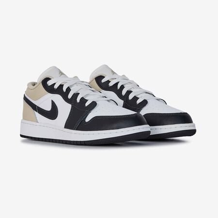 JORDAN AIR JORDAN 1 LOW BLANC/BEIGE JUNIOR