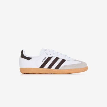 ADIDAS ORIGINALS samba SAMBA OG BLANC/MARRON CADET