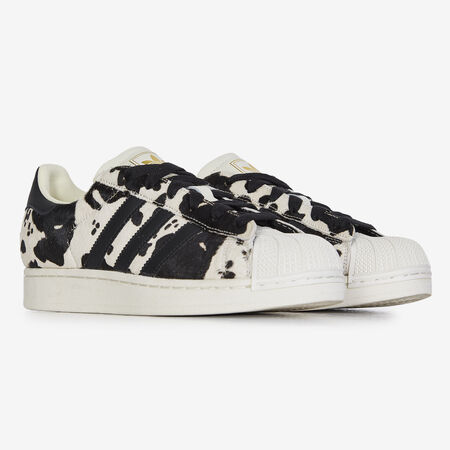 ADIDAS ORIGINALS superstar SUPERSTAR II COW BLANC/MARRON DAMES