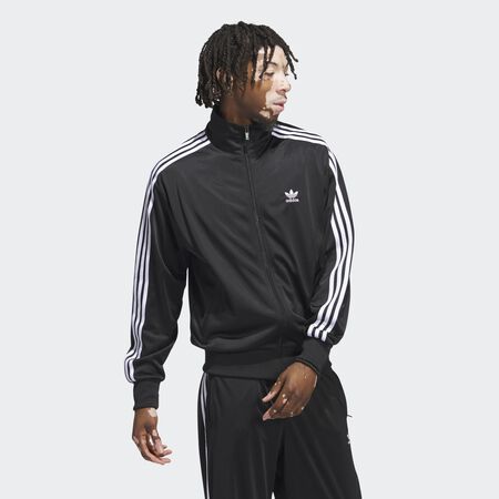 ADIDAS ORIGINALS JACKET FZ TRACKTOP FIREBIRD NOIR/BLANC HOMME