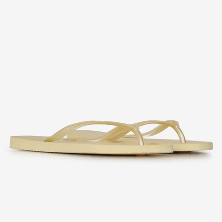 HAVAIANAS SLIM JAUNE DAMES