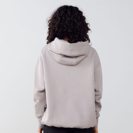 NIKE HOODIE PHOENIX LONG OVERSIZED GRIS DAMES