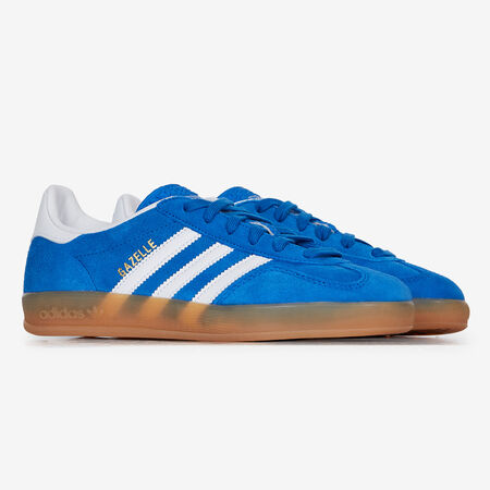 ADIDAS ORIGINALS gazelle GAZELLE INDOOR BLEU/BLANC FEMME