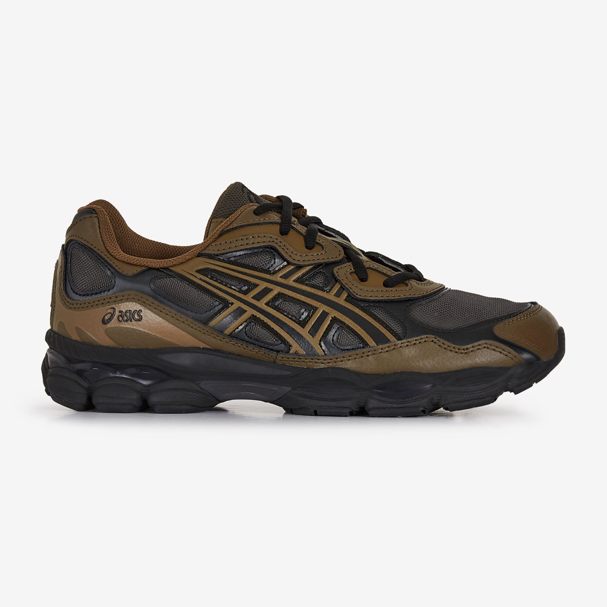 ASICS GEL NYC NOIR MARRON SNEAKERS HOMME Courir.be