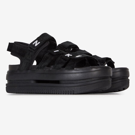 NIKE ICON SANDAL NOIR FEMME