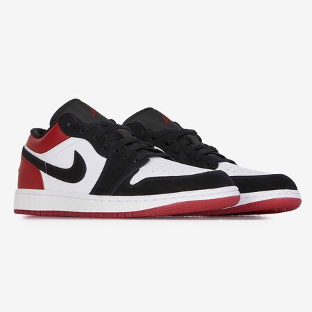 JORDAN air jordan 1 AIR JORDAN 1 LOW BLANC/ROUGE HOMME