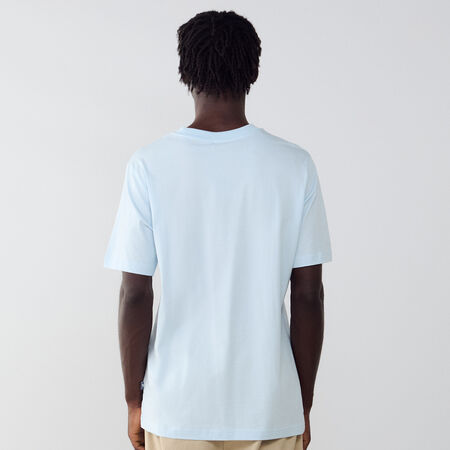 NEW BALANCE TEE SHIRT FLYING LOGO BLEU/BLANC HEREN