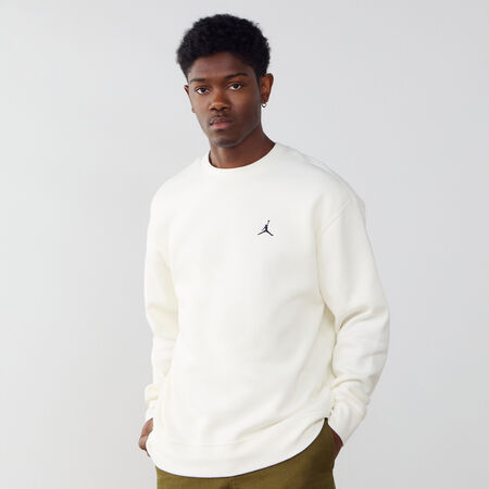 JORDAN SWEAT CREW BROOKLYN ECRU/NOIR HOMME