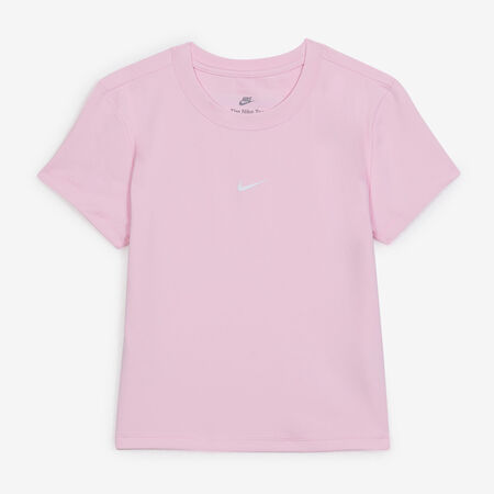 NIKE TOP CROP GLS ROSE FEMME