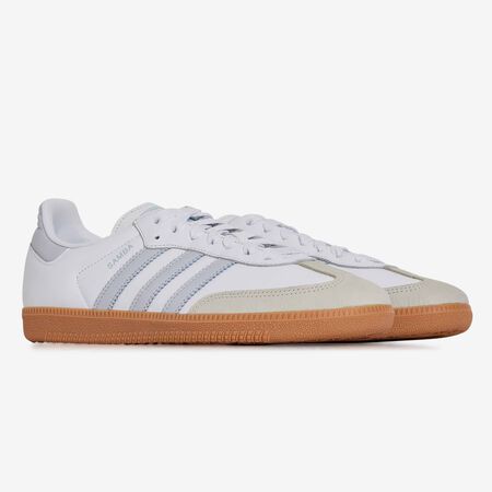 ADIDAS ORIGINALS samba SAMBA OG BLANC/BLEU HOMME