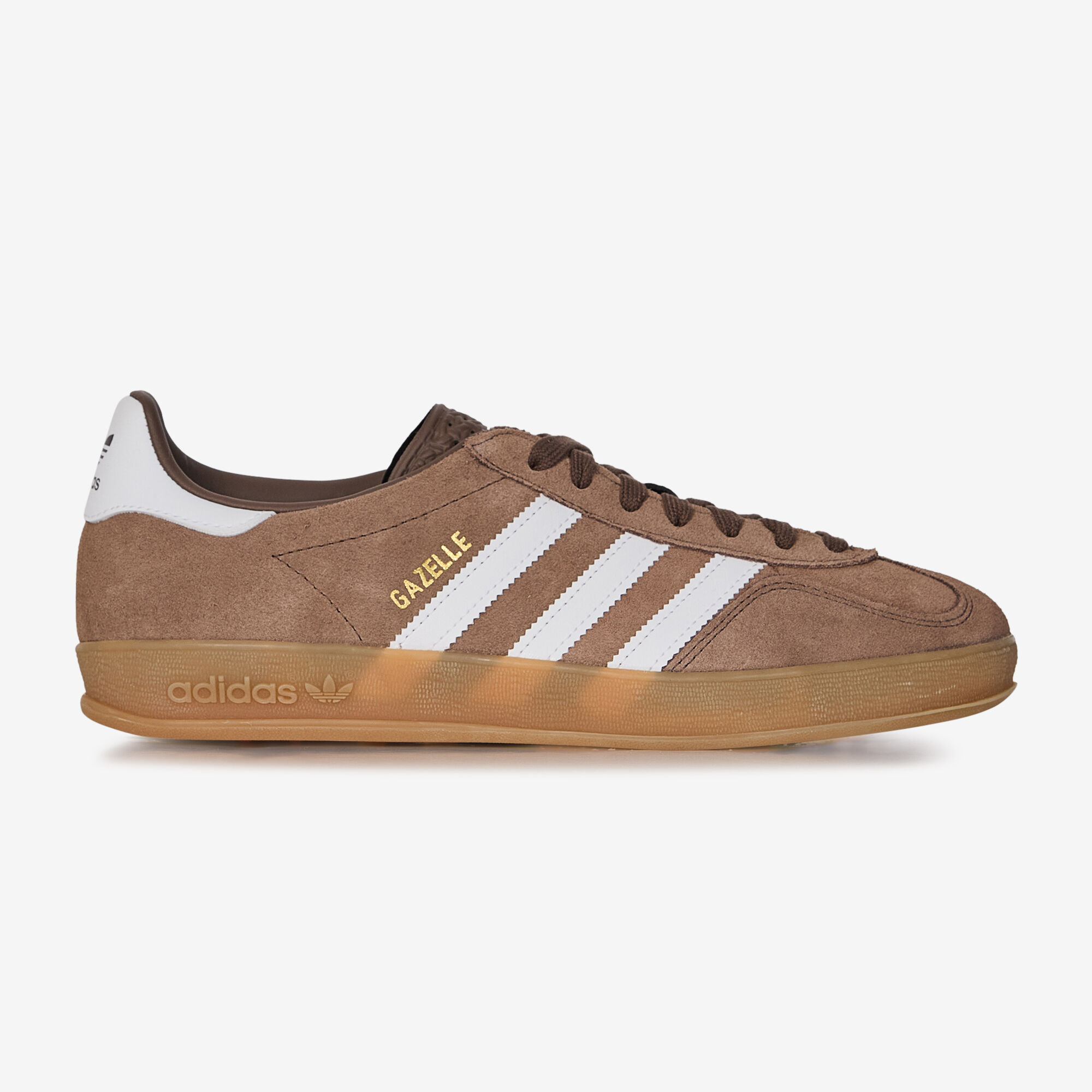 gazelle cuir blanche homme
