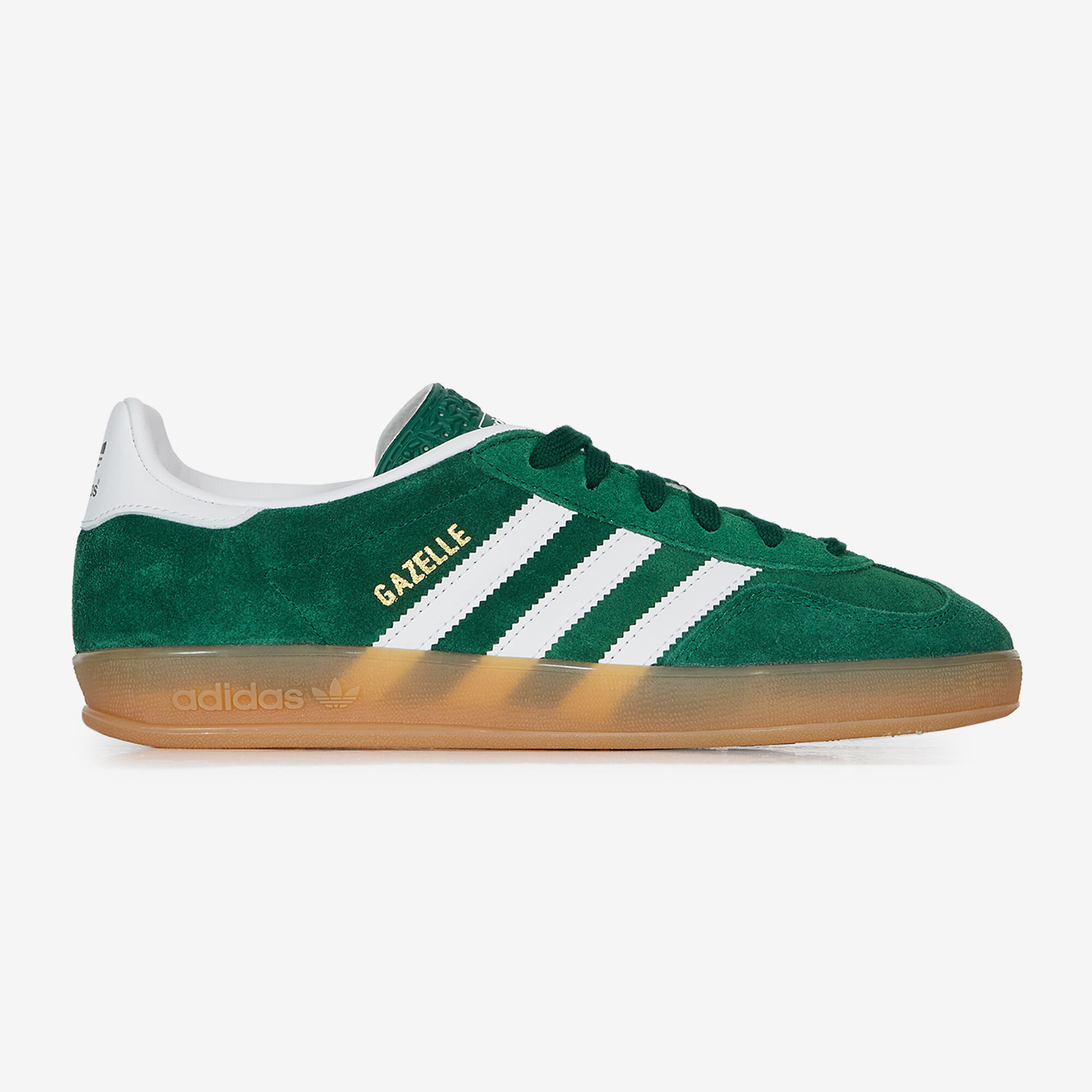 ADIDAS ORIGINALS GAZELLE INDOOR VERT ROSE SNEAKERS FEMME Courir.be