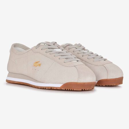 LACOSTE CLUB LOW GRIS/BLANC DAMES