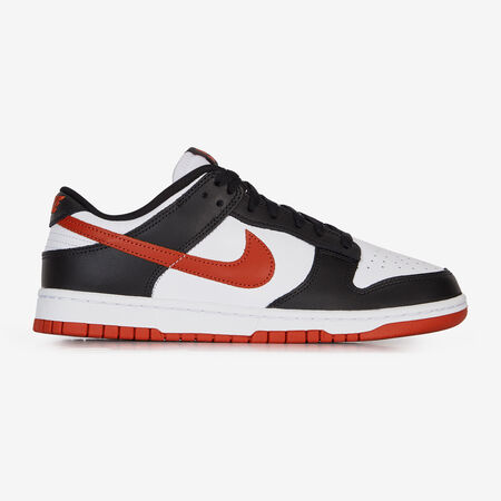 NIKE dunk DUNK LOW NOIR/ROUGE HOMME