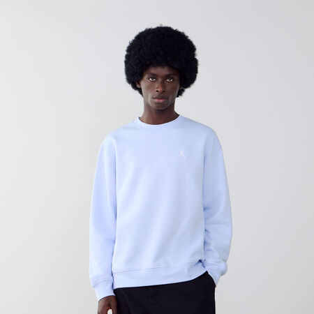 JORDAN SWEAT CREW BROOKLYN BLEU/BLANC HOMME