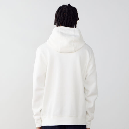 NIKE HOODIE CLUB SMALL LOGO BLANC HOMME