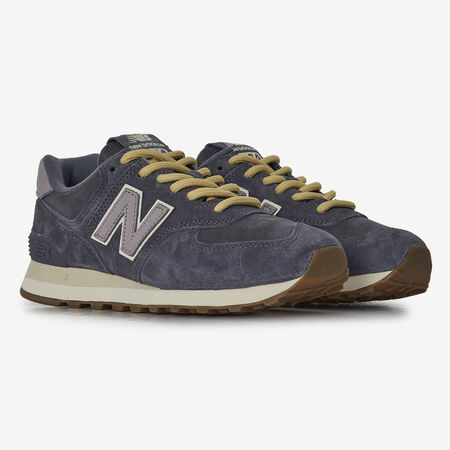 NEW BALANCE 574 574 GRIS/JAUNE DAMES