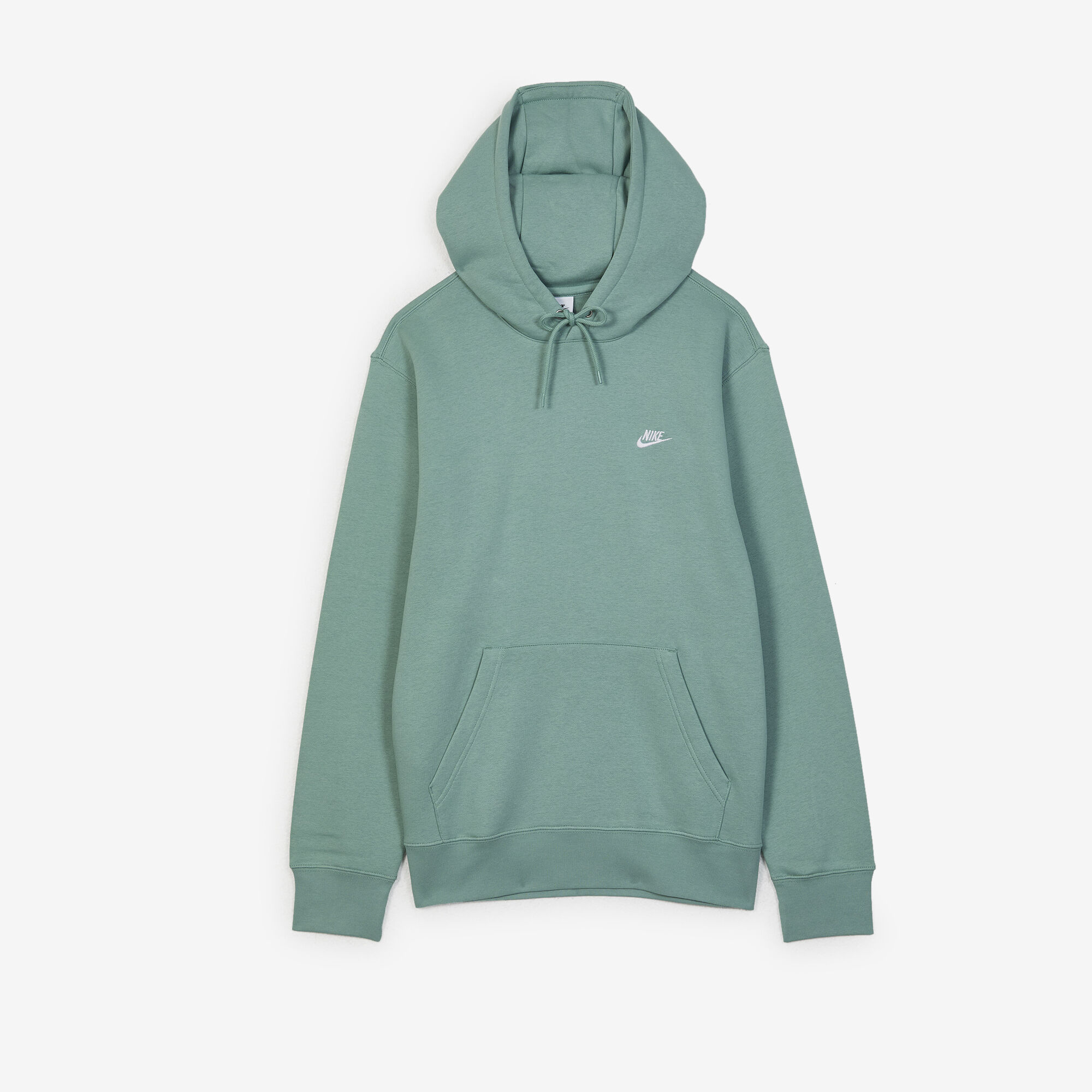 nike club fleece ash green