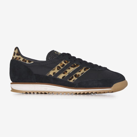 ADIDAS ORIGINALS sl 72 SL72 LEOPARD NOIR MARRON FEMME