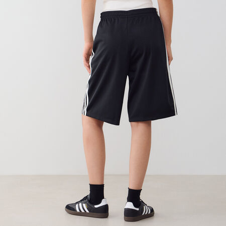 ADIDAS ORIGINALS SHORT 3 STRIPES LONG ADICOLOR NOIR/BLANC FEMME