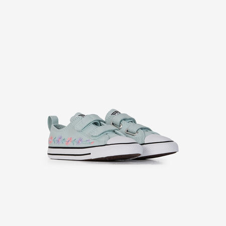 CONVERSE chuck taylor all star CHUCK TAYLOR ALL STAR OX CF FLORAL BLEU BÉBÉ
