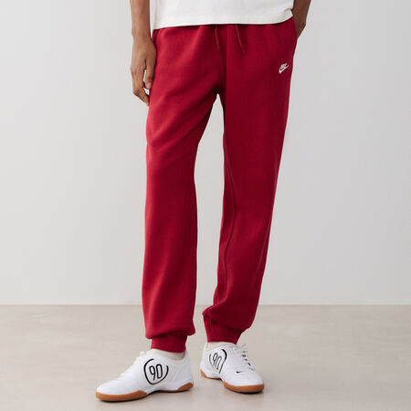 NIKE PANT JOGGER CLUB BORDEAUX/BLANC HEREN