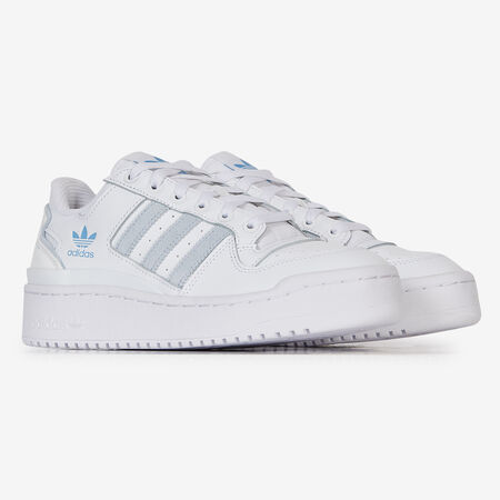 ADIDAS ORIGINALS forum FORUM BOLD STRIPES BLANC/GRIS FEMME