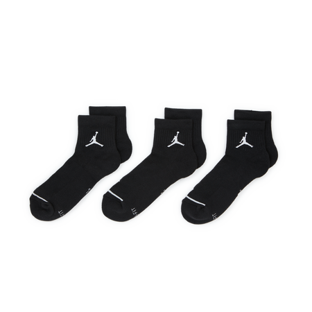 JORDAN CHAUSSETTES X3 QUARTER JUMPMAN NOIR HOMME