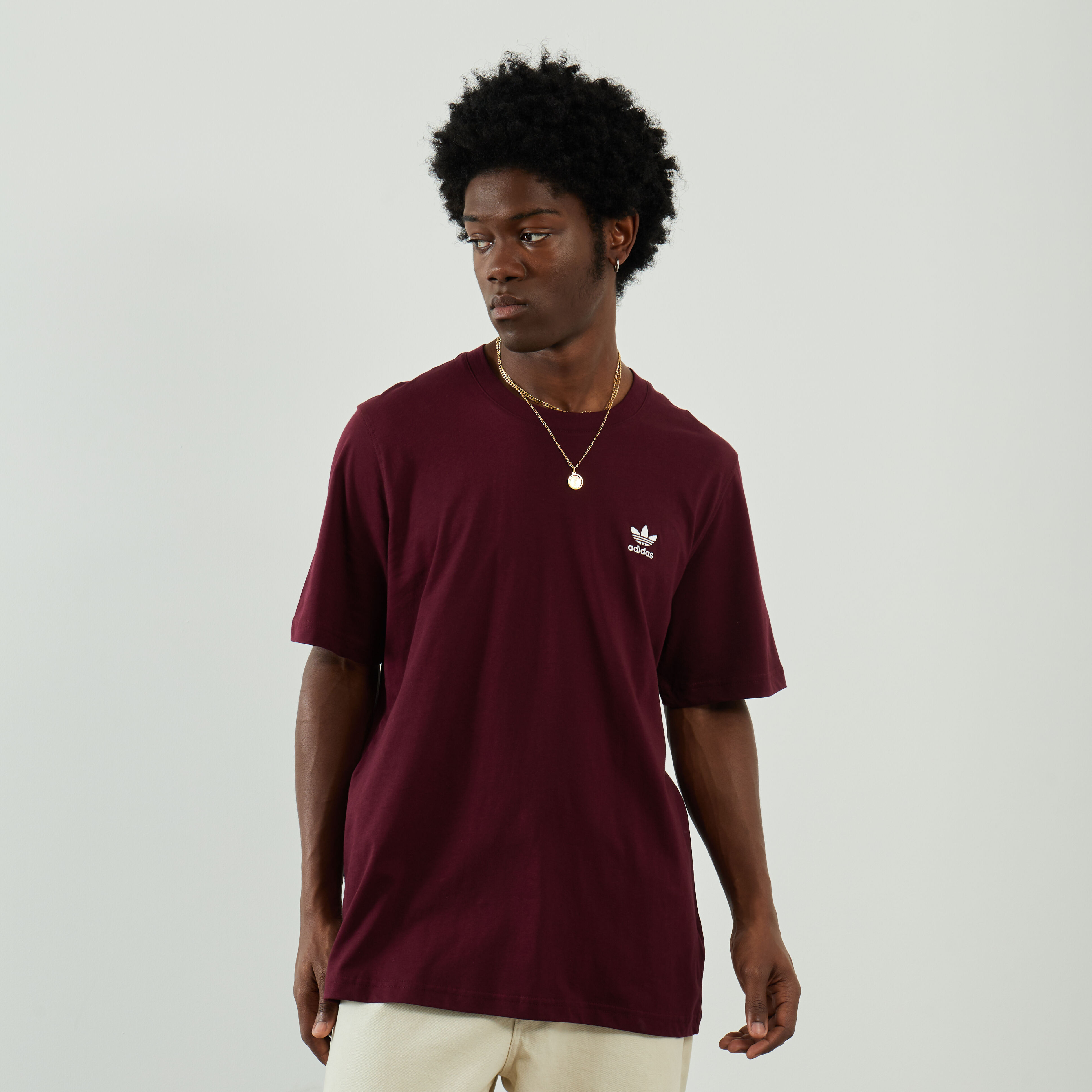 Bordeaux rood hotsell t shirt heren
