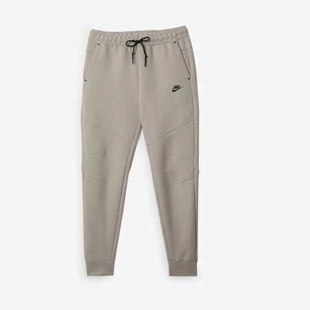 NIKE PANT JOGGER TECH FLEECE BEIGE/NOIR HEREN