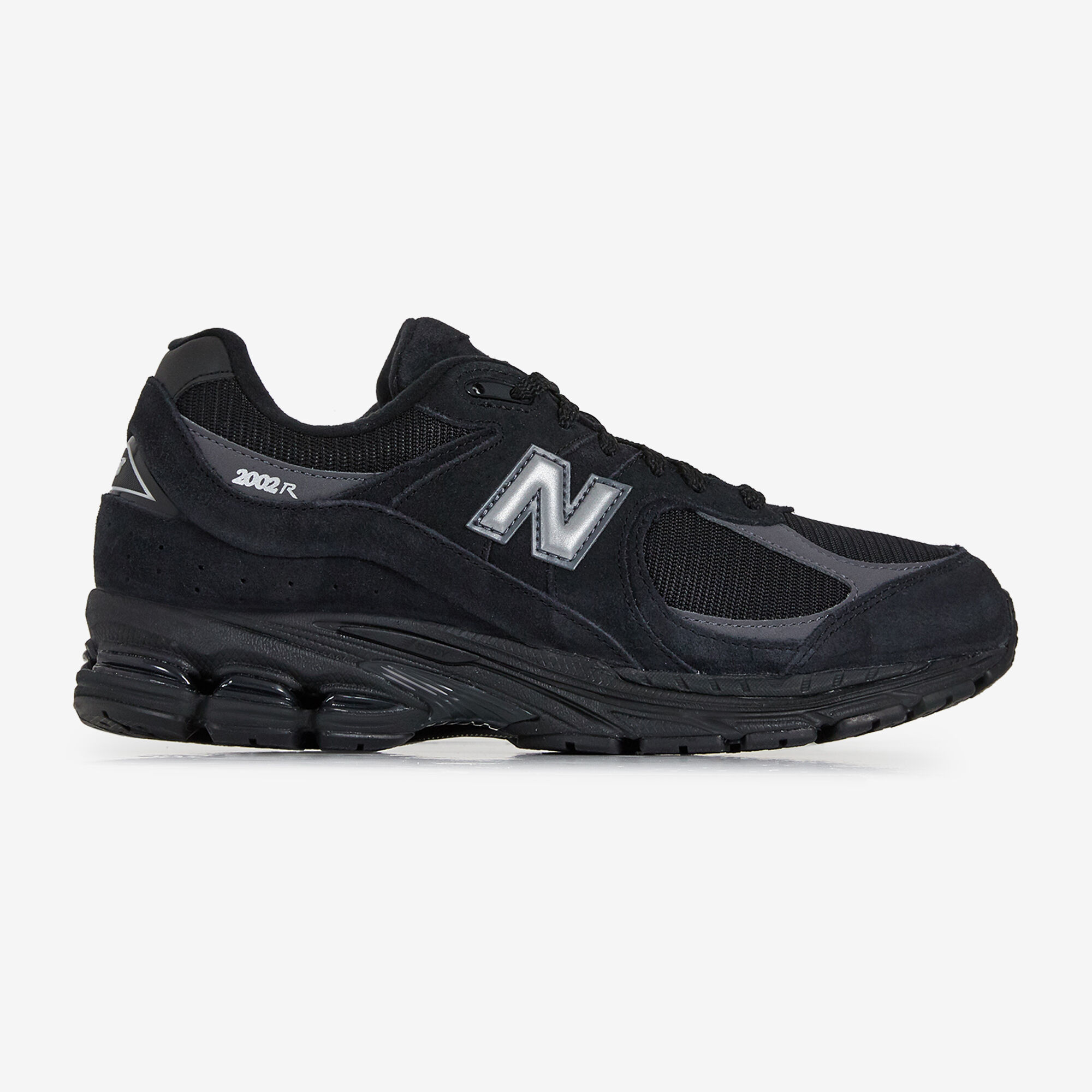 NEW BALANCE 2002R ZWART ZILVER SNEAKERS HEREN Courir.be