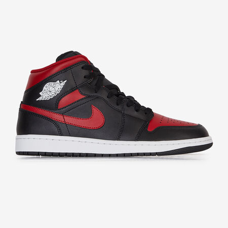 JORDAN air jordan 1 AIR JORDAN 1 MID ROUGE/NOIR HOMME