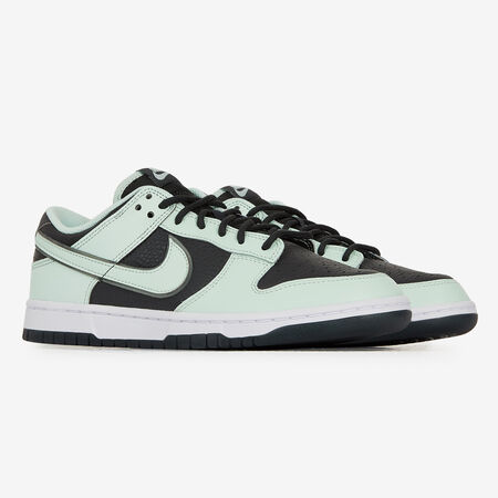 NIKE dunk DUNK LOW GRIS/VERT HOMME