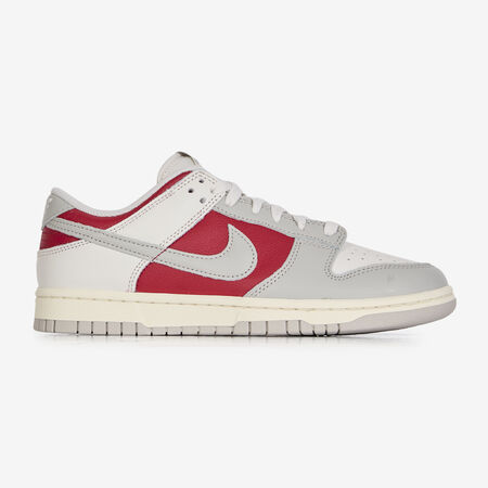 NIKE DUNK LOW GRIS/ROUGE HOMME