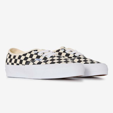 VANS authentic LX AUTHENTIC CHECK BLANC/NOIR DAMES