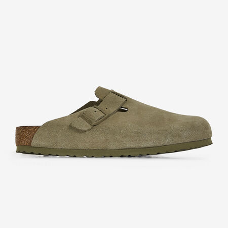 BIRKENSTOCK boston BOSTON SUEDE FADED KHAKI KHAKI HEREN