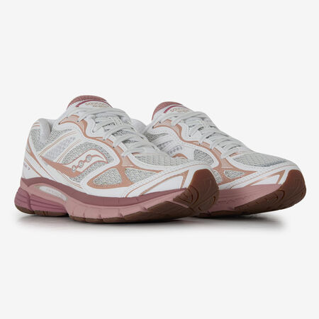 SAUCONY PROGRID GUIDE 7 BLANC/ROSE FEMME