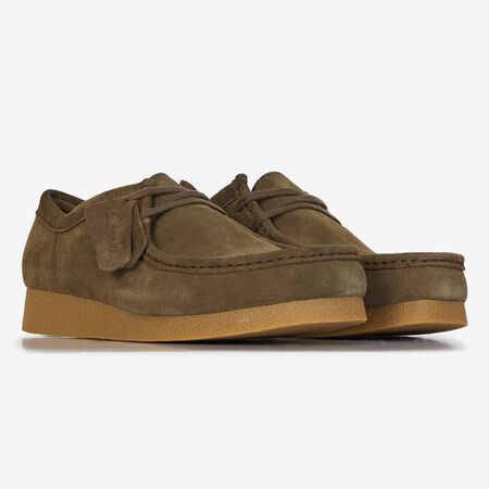 CLARKS WALLABEE EVO KAKI HOMME