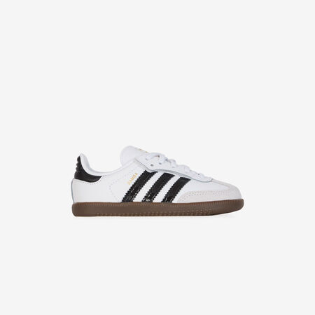 ADIDAS ORIGINALS SAMBA OG PATENT CF BLANC/NOIR BABY