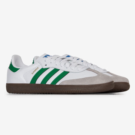 ADIDAS ORIGINALS samba SAMBA OG BLANC/VERT FEMME