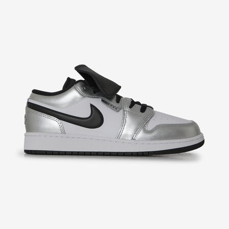 JORDAN air jordan 1 AIR JORDAN 1 LOW ARGENT/BLANC JUNIOR