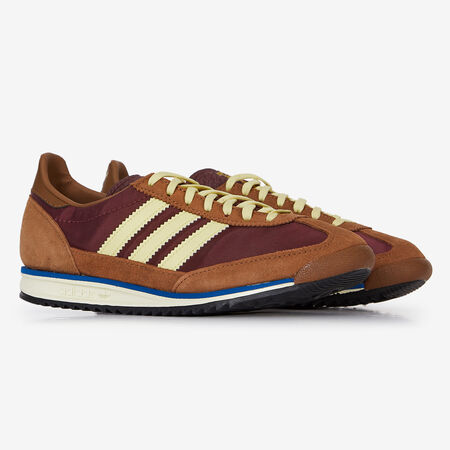 ADIDAS ORIGINALS sl 72 SL 72 OG MARRON/JAUNE FEMME