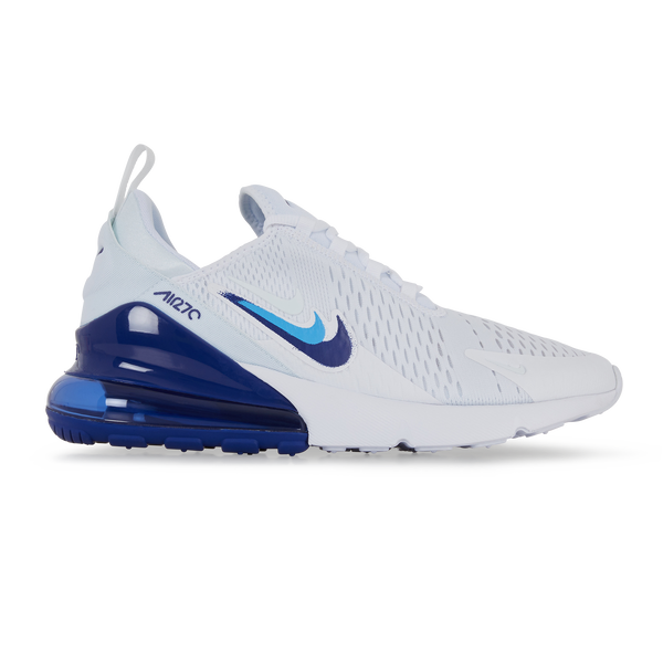 NIKE AIR MAX 270 SPRAY PAINT BLANC BLEU SNEAKERS HOMME Courir.be