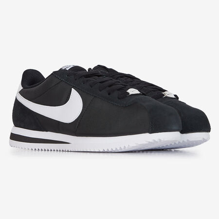 NIKE cortez CORTEZ NYLON NOIR/BLANC FEMME
