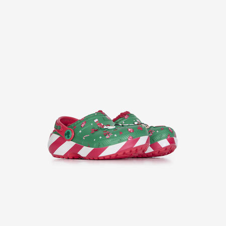 CROCS CLASSIC CLOG MICKEY NOEL VERT/ROUGE BABY