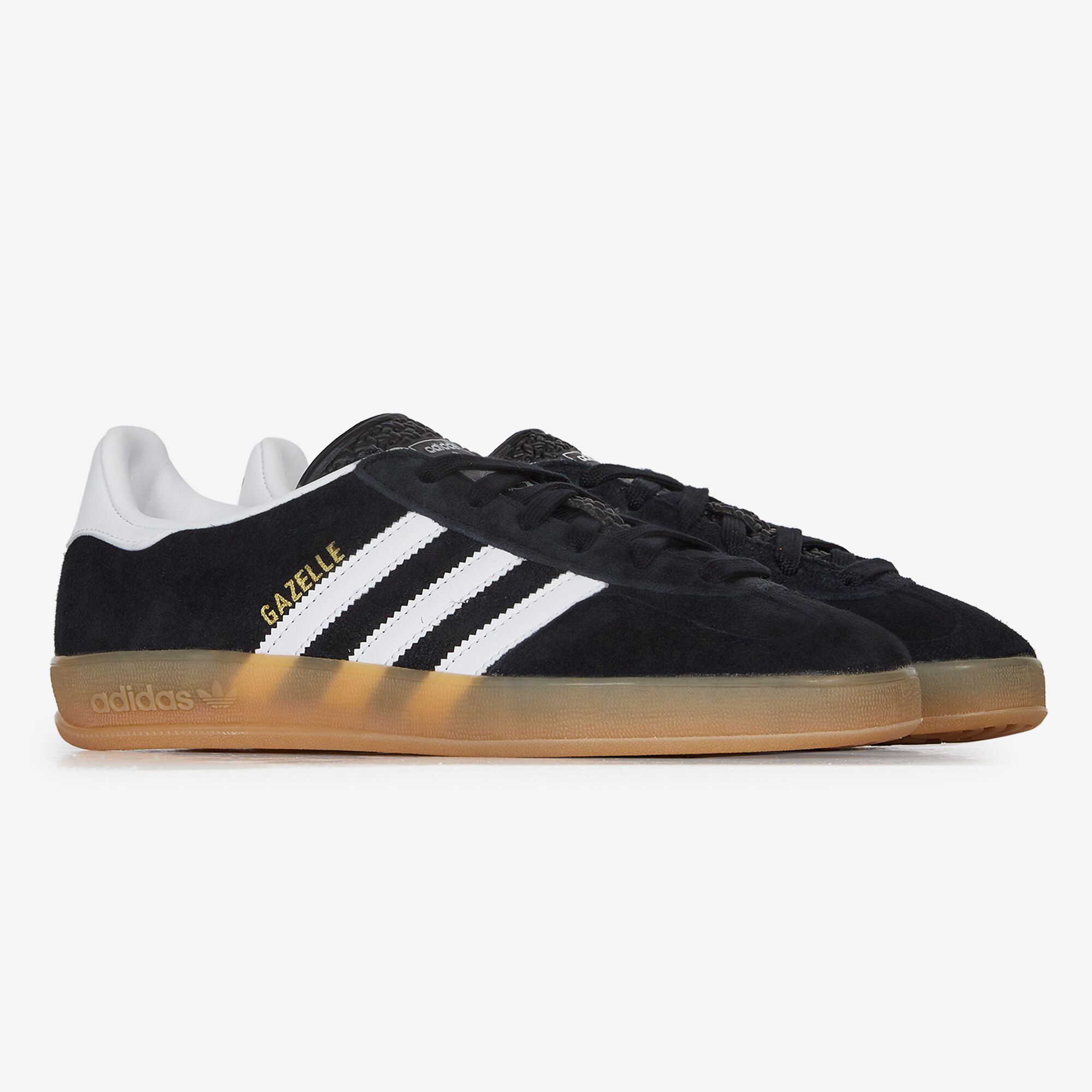 ADIDAS ORIGINALS GAZELLE INDOOR ZWART WIT SNEAKERS DAMES Courir.be