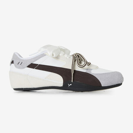 PUMA BELLA MINA BLANC/MARRON FEMME