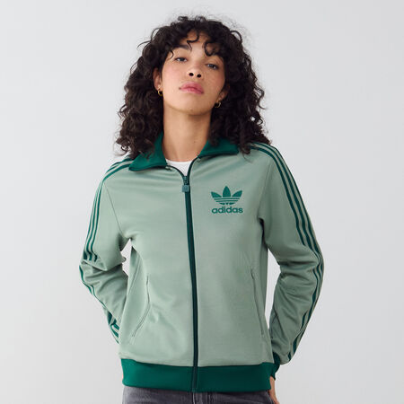 ADIDAS ORIGINALS JACKET FZ BECKENBAUER VERT FEMME
