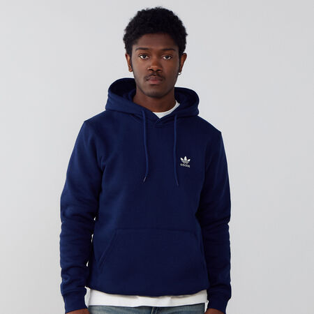 ADIDAS ORIGINALS HOODIE ESSENTIAL TREFOIL MARINEBLAUW/WIT HEREN