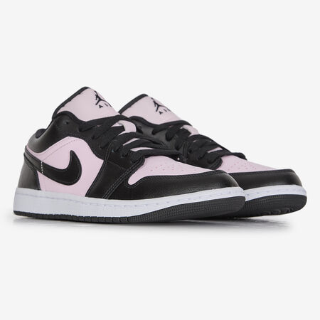 JORDAN AIR JORDAN 1 LOW ROSE/NOIR DAMES